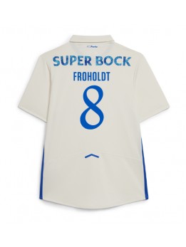 Porto Victor Froholdt #8 Ausweichtrikot 2025-26 Kurzarm Porto Victor Froholdt #8 Ausweichtrikot 2025-26 Kurzarm